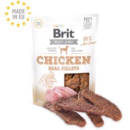 Brit Meaty Jerky Chicken Real Filets Snack Bar With Chicken